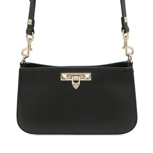 Pre-Loved Valentino Calfskin Rockstud Flip Lock Crossbody